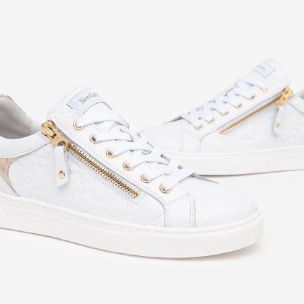 Nero Giardini Sneakers Donna Bassa in Pelle Bianca E513001D BIANCO 707 Nero Giardini 