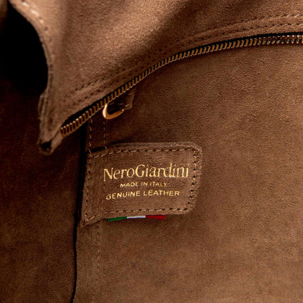 NeroGiardini Borsa Donna Shopper in Camoscio Mou - MARIO SPATARELLA