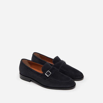Mocassini Uomo Camoscio Blu I302930UE BLU 200 Nero Giardini 