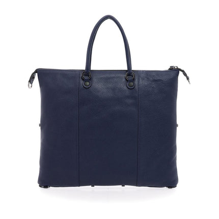 Borsa Gabs Convertibile e Trasformabile in Pelle Purple Blu con Tracolla - MARIO SPATARELLA