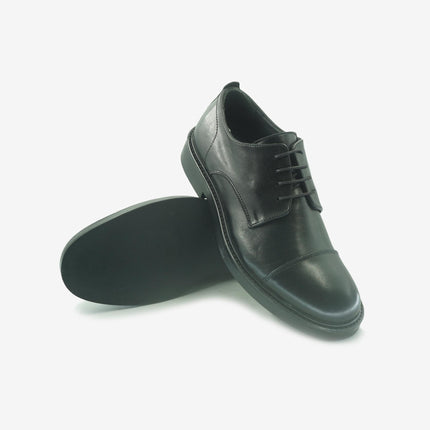 Francesina Uomo Pelle Nera 7332 NERO Spatarella 