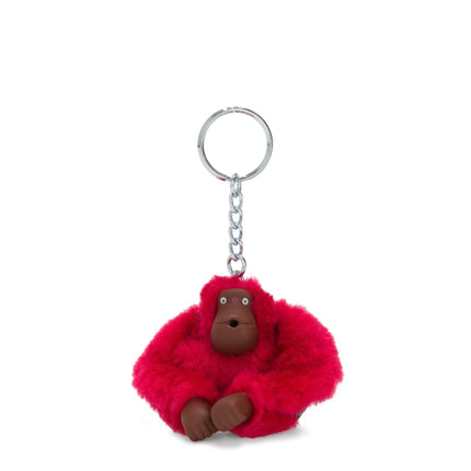 Portachiavi Scimmia Kipling MONKEYCLIP S TRUE PINK Kipling 