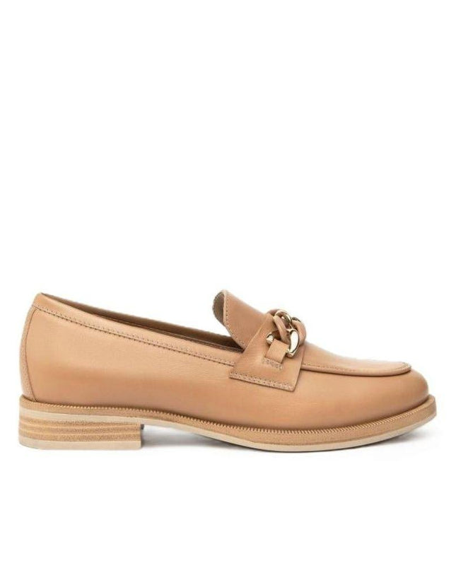 Nero Giardini Mocassini Donna in Pelle Corda con Catena Bicolore - MARIO SPATARELLA