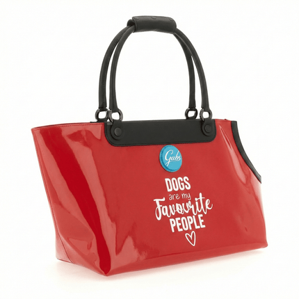 Gabs Borsa Trasportino per Cane in PVC Rosso - MARIO SPATARELLA