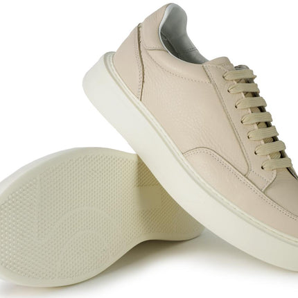 Sneakers Bassa Uomo Pelle Milk TAGO 4 MILK Rogal's 