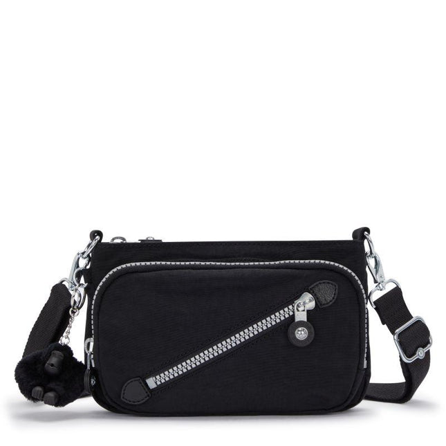 Borsetta Doppia Tracolla Nero NEW MILOS RAPID BLACK Kipling 