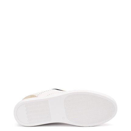 Frau Sneakers Uomo Bassa in Pelle Multi Bianco - MARIO SPATARELLA
