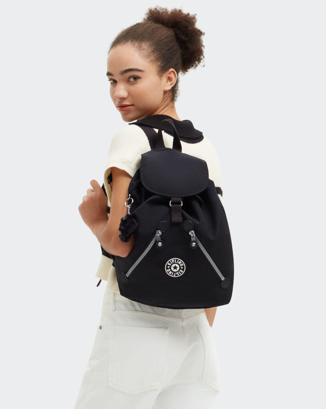 Kipling Zaino Multitasche Nero - MARIO SPATARELLA