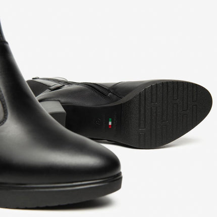 Nero Giardini Stivali Donna con Elastico al Polpaccio in Pelle Nero - MARIO SPATARELLA