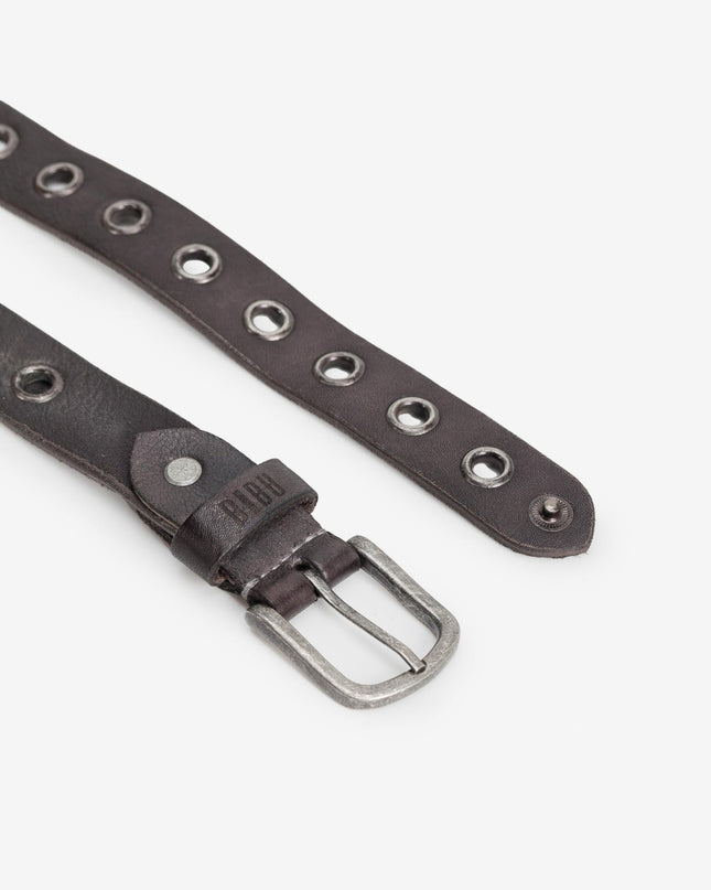 Cinture Donna Pelle Nero Occhielli - MARIO SPATARELLA