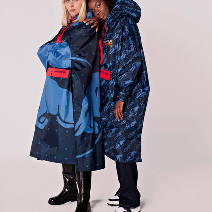 Rainkiss Mantella Antipioggia Poncho Team Crest RAIN PONCHO TEAM CREST ORACLE RED BULL RAC RAINKISS 
