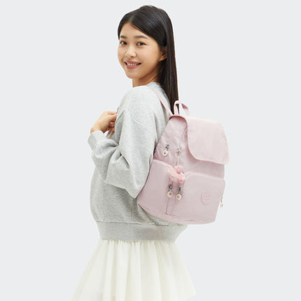 Kipling Zainetto Donna Rosa CITY ZIP S PINK SHINE Kipling 