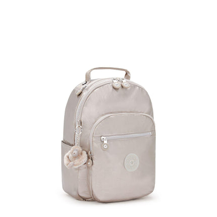 Kipling Zaino Porta Computer 11 Pollici Laminato SEOUL S METALLIC GLOW Kipling 