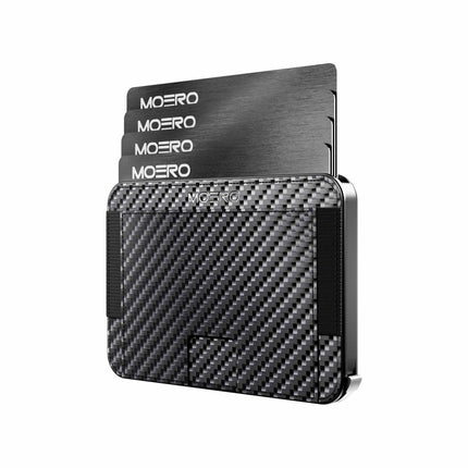 Moero M2 Pro Carbon Black Portafoglio Slim M2 PRO CARBON BLACK CARD BLACK Moero 