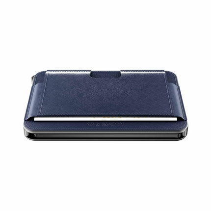Moero M2 Pro Saffiano Blue Portafoglio Slim M2 PRO SAFFIANO BLUE CARD BLACK Moero 