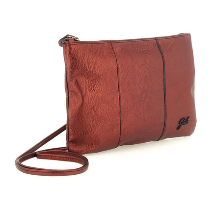 Gabs Pochette Donna con Tracolla in Pelle Mattone BEYONCE TG M LAMINATO BULL Gabs 