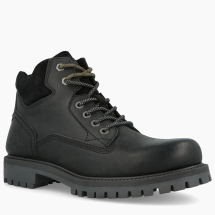 Anfibi Uomo Pelle Nero WILLYS BLACK 062 Jeep Footwear 