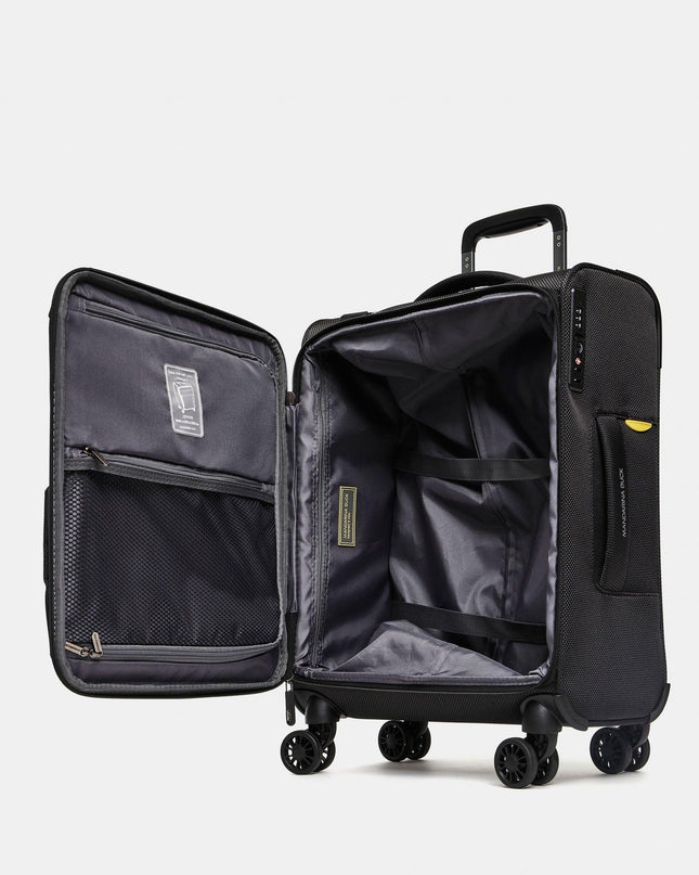 Mandarina Duck Trolley Bagaglio a Mano 4 Ruote in Tessuto Nero OTV01 ZEPHYR BLACK Mandarina Duck 