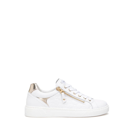 Nero Giardini Sneakers Donna Bassa in Pelle Bianca E513001D BIANCO 707 Nero Giardini 