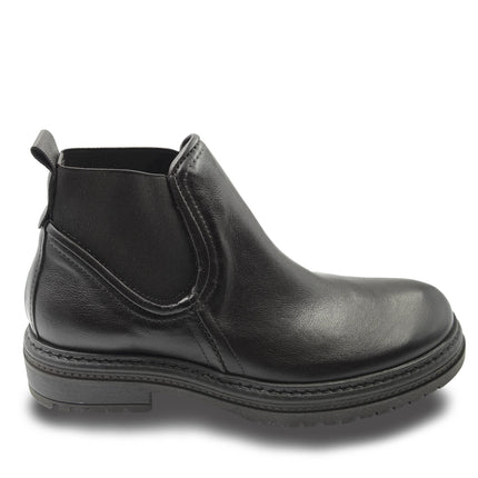 Stivaletti Chelsea Uomo in Pelle Marrone U35204 MARRONE Mjus 