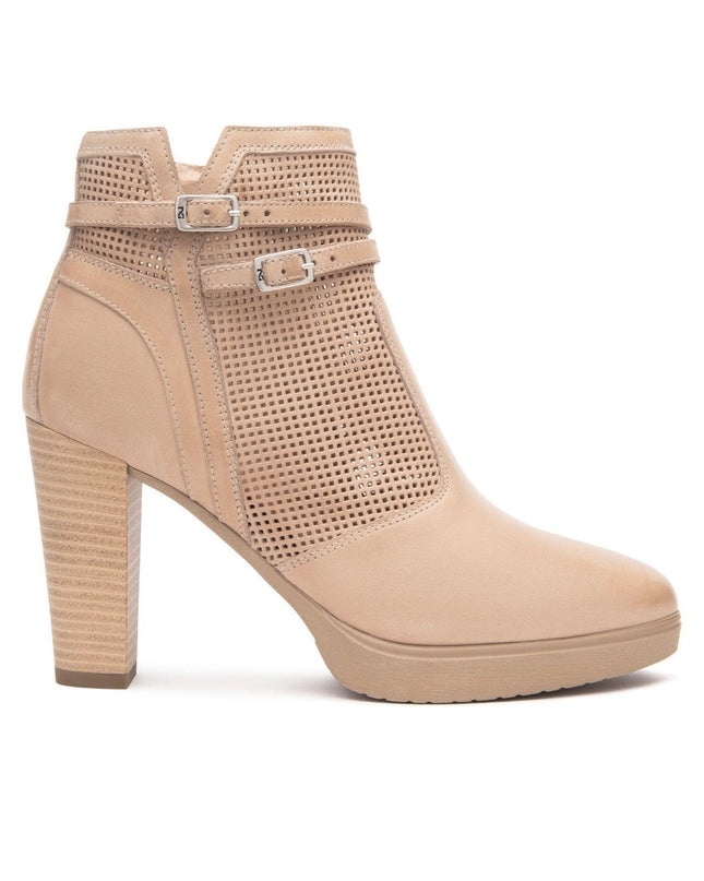 Nero Giardini Stivaletti Donna in Pelle Tacco Alto e Plateau - MARIO SPATARELLA