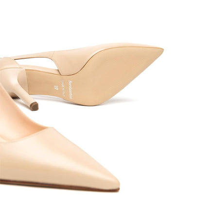 NeroGiardini Decollete Tacco Stiletto in Pelle Lino E615401DE LINO 453 Nero Giardini 