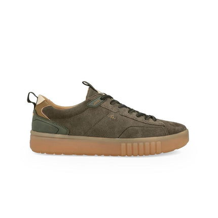 Jeep Sneakers Uomo Bassa in Camoscio Verde Forest ROCKS SUEDE FOREST GREEN Jeep Footwear 