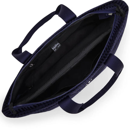 Kipling Borsa Lavoro Shopper Laptop in Tessuto Notturno Blu - MARIO SPATARELLA