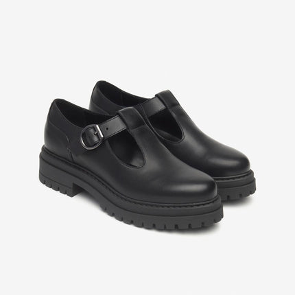 Nero Giardini Pump Chunky in Pelle Nero I514013D NERO 100 Nero Giardini 