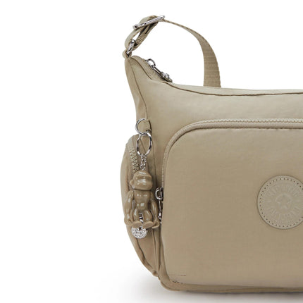 Kipling Borsetta Tracolla Multitasche in Tessuto Beige GABB S BOHO TAN Kipling 