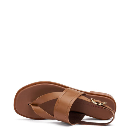 Frau Sandali Infradito Basso Donna in Pelle Mou - MARIO SPATARELLA