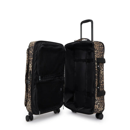 Kipling Trolley Medio Animalier Leopard 4 Ruote - MARIO SPATARELLA