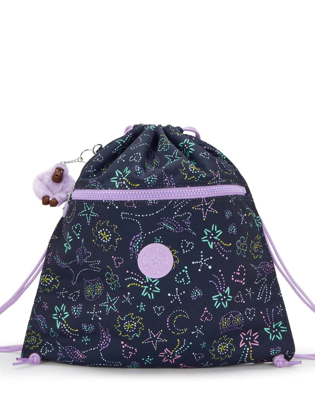 Kipling Sacca in Tessuto Fantasia Unicorn Star - MARIO SPATARELLA