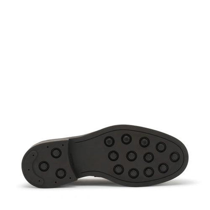 Mocassini Uomo College in Camoscio Marrone 73C8 PEPE Frau 