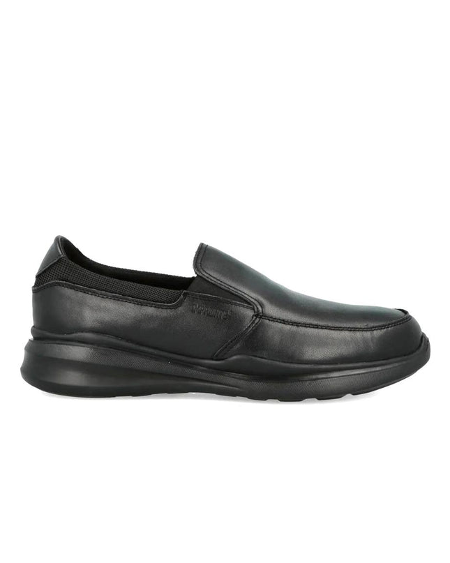 Impronte Mocassini Uomo Slip On in Pelle Nero - MARIO SPATARELLA