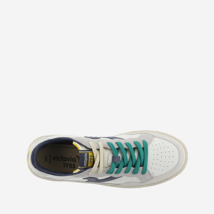 Victoria Sneakers Uomo Smash Bassa Bianca Marino 8806105 SMASH MARINO Victoria 