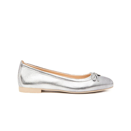 Nero Giardini Ballerina Pelle Acciaio Silver E410000D ACCIAO 115 Nero Giardini 