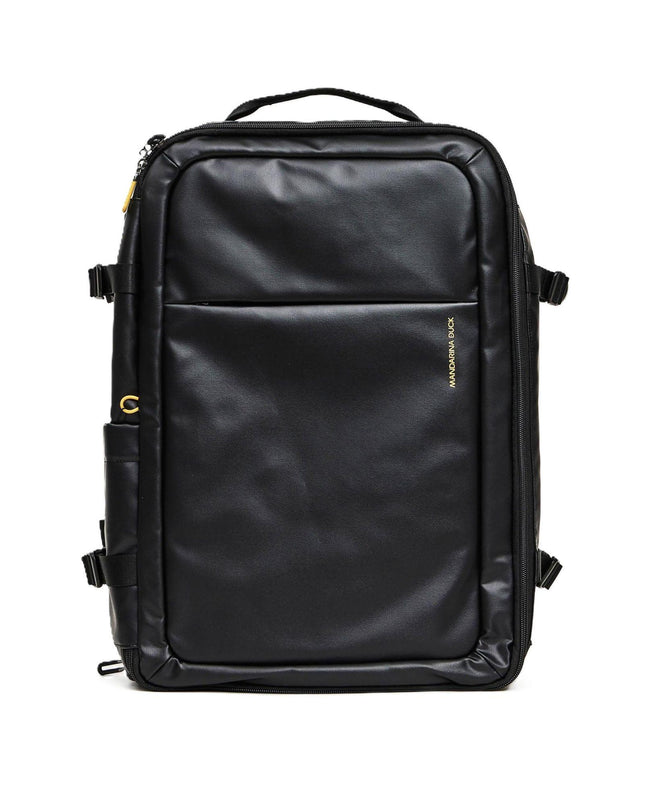 Mandarina Duck Zaino da Viaggio Porta PC 13 Pollici Nero OST09 ECO COATED BLACK Mandarina Duck 