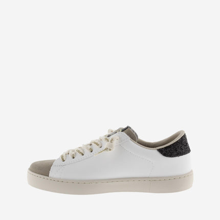 Sneakers Victoria Donna Bassa Pelle Bianco Glitter 1126228 BERLIN GLITTER Victoria 