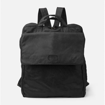 Biba Zaino Grande in Pelle Vacchetta Nera - MARIO SPATARELLA