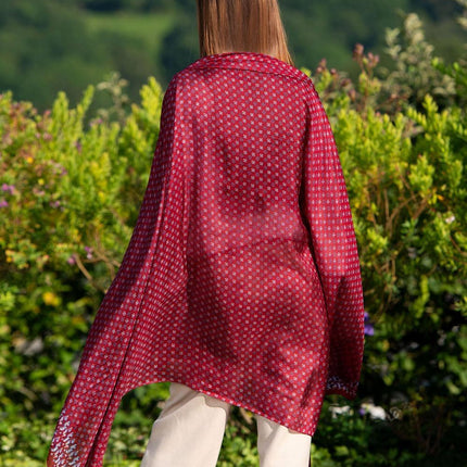 Colores de Otono ASK79CSILK GRANATE