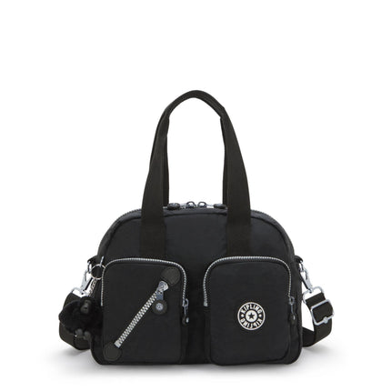 Kipling Borsa a Spalla Multitasche con Tracolla DEFEA HERITAGE KHER RAPID BLACK Kipling 