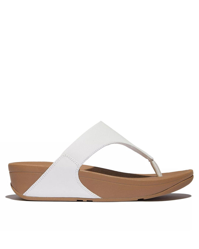 FitFlop Sandali Donna Infradito in Pelle Bianco - MARIO SPATARELLA