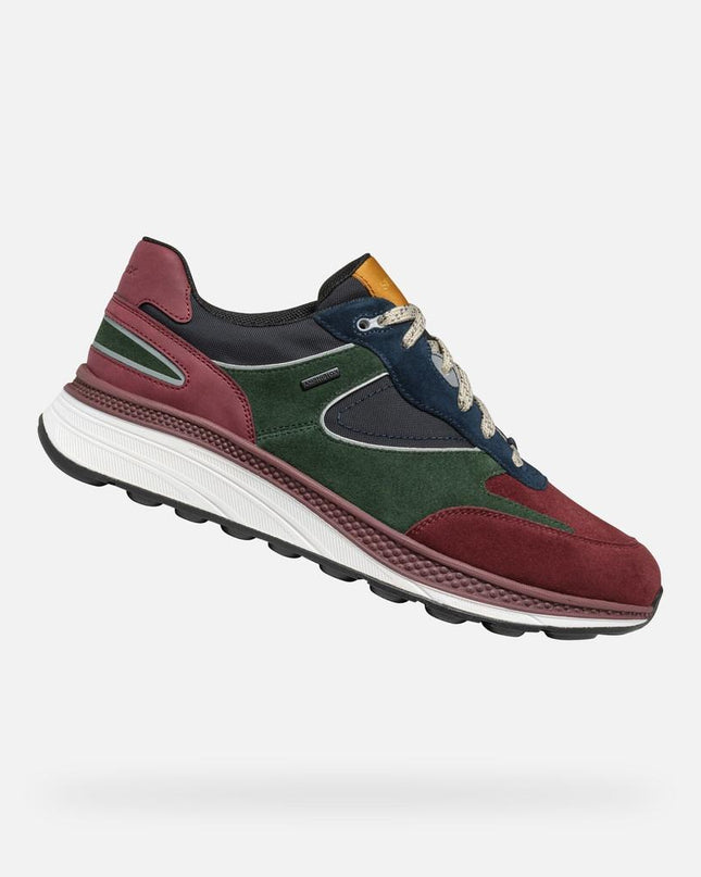 Sneakers Uomo Camoscio Verde U46HGA 00022 SPHERICA GREEN Geox 