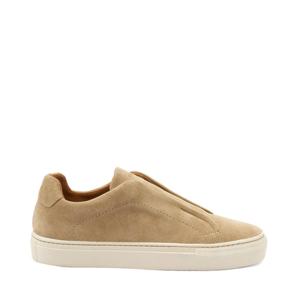Frau Sneakers Uomo Slipon in Camoscio Avena 28D1 AVENA Frau 