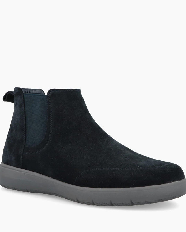 Impronte Stivaletti Chelsea Uomo in Camoscio Blu STUCKY CHELSEA NAVY Impronte 