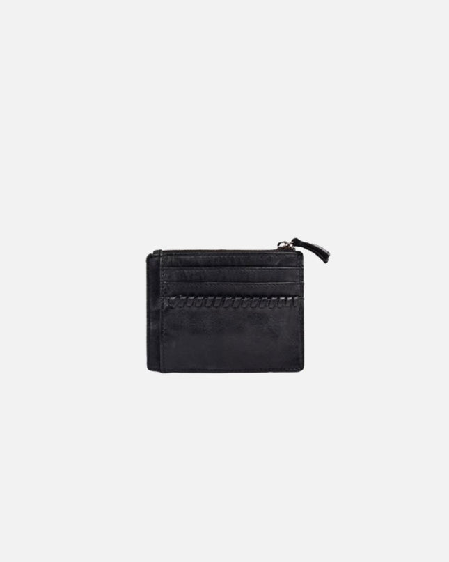 Biba Portacarte in Pelle Nera con Zip WIN8L WINONA BLACK Biba 