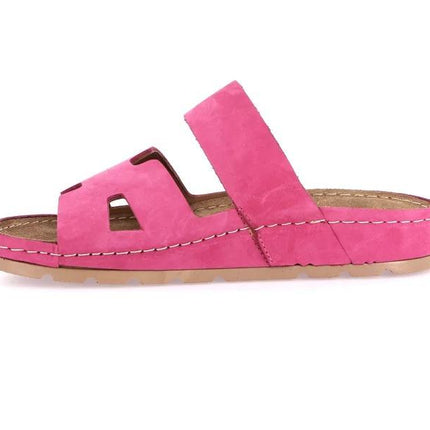Grunland Sandali con Velcro Plantare Morbido Donna in Nabuk Vino CI1919 PADO VINO Grunland 