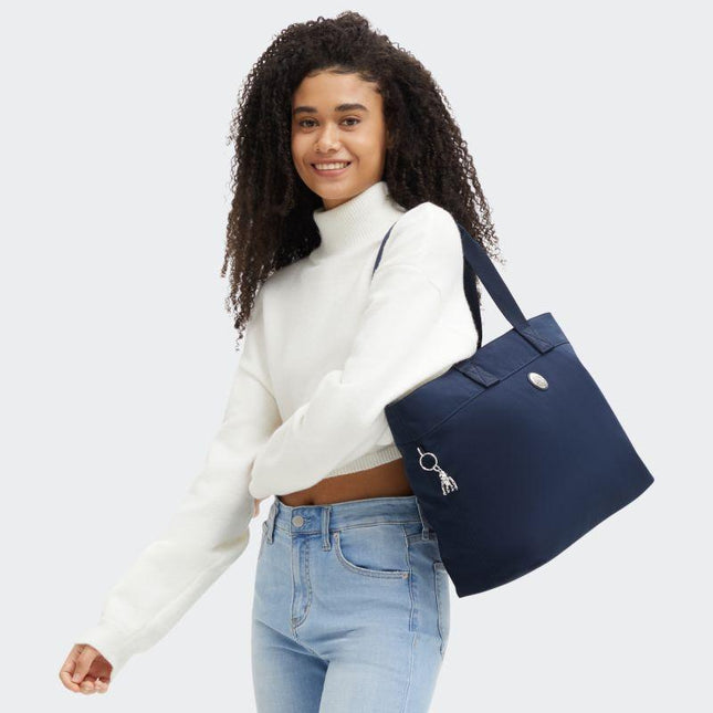 Borsa Shopper Laptop Blue - MARIO SPATARELLA