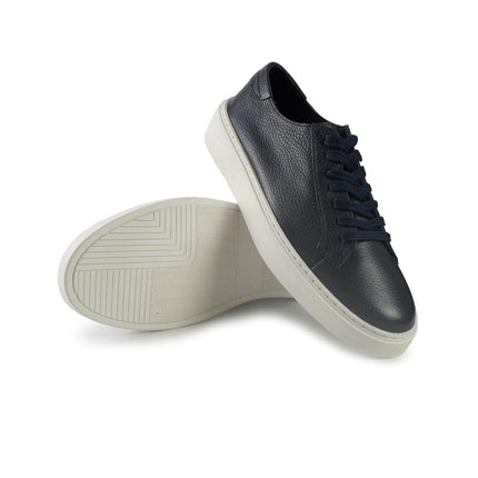 Vueva Sneakers Bassa Uomo in Pelle Blu MS638R05 NAVY Vueva 